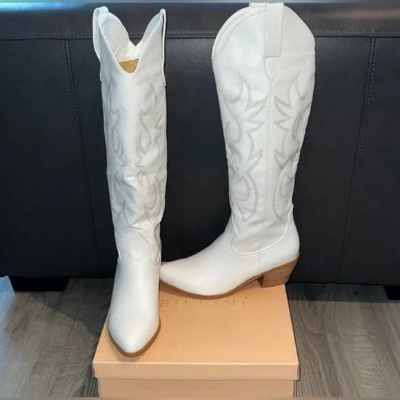Billini URSON WHITE Tall Boots, 7 NWT - Picture 5 of 7